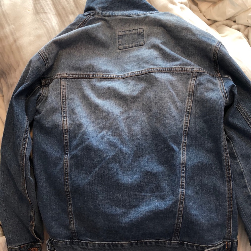 Medium Wash Soft Denim Jacket - Picture 8 of 8